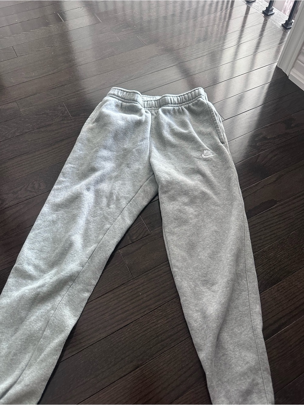 Nike Women's Gray Fleece Sweatpants